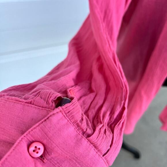 Liz Claiborne Button down, long sleeve top women's size XL - Picture 6 of 9